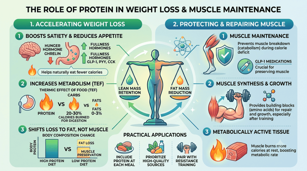 The-Role-of-Protein-in-Weight-Loss-and-Muscle-Maintenance